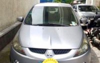 Selling Silver Mitsubishi Grandis 2008 Automatic Gasoline at 140000 km