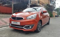 2nd Hand Mitsubishi Mirage 2017 Manual Gasoline for sale in Quezon City