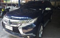 Sell Blue 2017 Mitsubishi Montero Sport at 26872 km in Marikina
