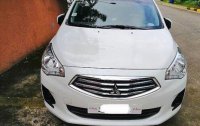 Selling White Mitsubishi Mirage G4 2018 Manual Gasoline at 6004 km 