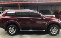 Red Mitsubishi Montero Sport 2013 at 54000 km for sale 