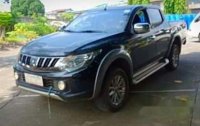 Black Mitsubishi Strada 2017 Automatic Diesel for sale 