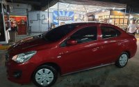 Sell Red 2015 Mitsubishi Mirage G4 Manual Gasoline at 24000 km 