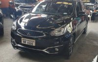 Selling Black Mitsubishi Mirage 2016 in Quezon City 