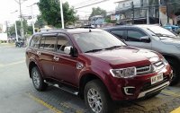 Used Maroon Mitsubishi Montero 2014 for sale in Manila