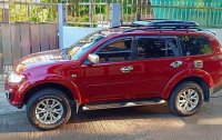 Selling Red Mitsubishi Montero sport 2014 Automatic Diesel