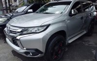 Selling Silver Mitsubishi Montero sport 2016 Automatic Diesel
