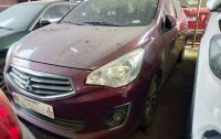 Selling Red Mitsubishi Mirage g4 2017 Automatic Gasoline 