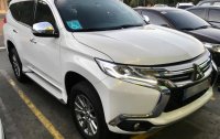 Pearl White Mitsubishi Montero Sport 2016 for sale in Manila