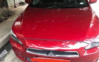 Red Mitsubishi Lancer 2013 for sale in Automatic