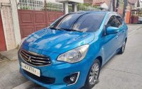 Sell Blue 2016 Mitsubishi Mirage G4 at 33000 km 