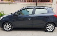 Grey Mitsubishi Mirage 2015 Hatchback for sale