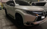 Selling Pearl White Mitsubishi Montero sport 2016 in Quezon City