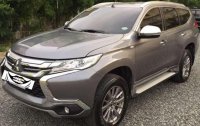 Sell Grey 2016 Mitsubishi Montero sport in Urdaneta