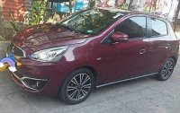 Red Mitsubishi Mirage 2016 for sale in Manila