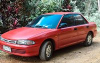 Red Mitsubishi Lancer 2014 for sale in Cagayan de Oro City