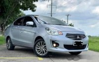 Silver Mitsubishi Mirage 2018 for sale in Manila