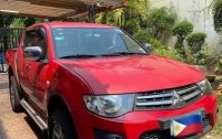 Selling Red Mitsubishi Strada 2013 in Quezon