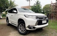 White Mitsubishi Montero 2016