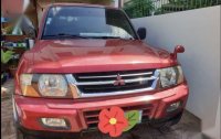 Red Mitsubishi Pajero 2001 for sale in Mexico