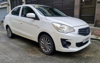 Pearl White Mitsubishi Mirage G4 2019 for sale in Quezon