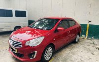 Red Mitsubishi Mirage 2017 for sale in Caloocan