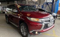 Red Mitsubishi Montero 2018 for sale in Automatic