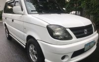 Selling Pearl White Mitsubishi Adventure 2005 in Quezon