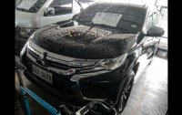 Black Mitsubishi Montero Sport 2017 SUV at 38000 for sale