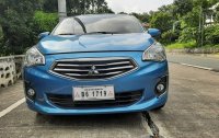 Blue Mitsubishi Mirage 2019 for sale in Automatic