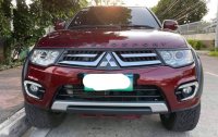 Red Mitsubishi Montero 2014 for sale in Mandaluyong