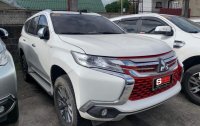 Selling Pearl White Mitsubishi Montero Sport 2018 in Quezon