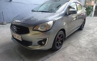 Silver Mitsubishi Mirage G4 2017 for sale in Manual