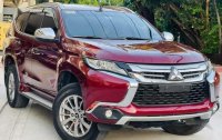 Red Mitsubishi Montero Sport 2018 for sale in Manila
