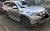 Silver Mitsubishi Montero 2017 for sale in Manual