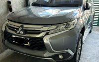 Silver Mitsubishi Montero sport 2017 for sale in Manual