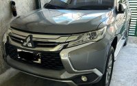 Silver Mitsubishi Montero sport 2017 for sale in Manual