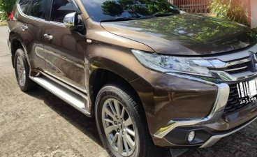 Selling Brown Mitsubishi Montero Sport 2017 in Makati