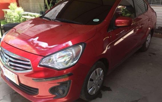 2016 Mitsubishi Mirage G4 Manual Red For Sale 