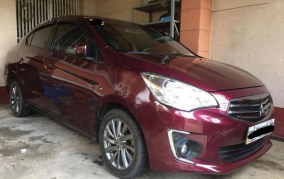 2017 Mitsubishi Mirage G4 GLS Red Sedan For Sale 