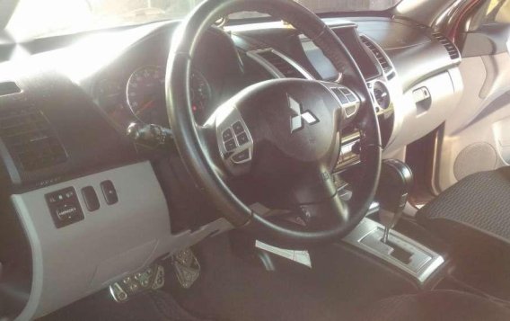 mitsubishi montero gls v 2012 red for sale 
