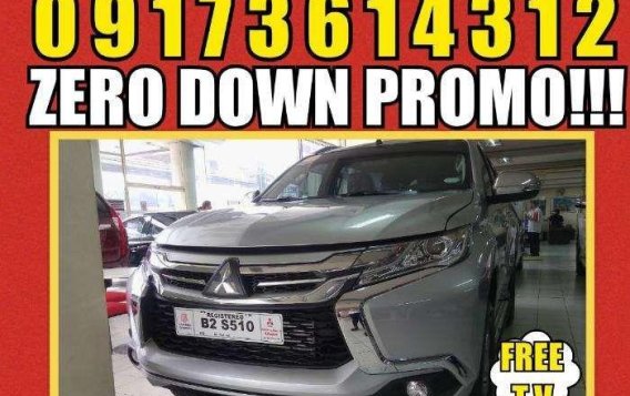 2018 Promo MITSUBISHI Montero sport NO DP FREE TV GLX GLS Premium