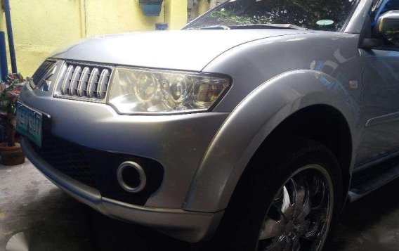 Mitsubishi Montero Gls V 2012 Silver For Sale 