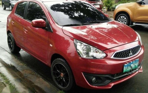 Mitsubishi Mirage GLS 2013 Red For Sale 