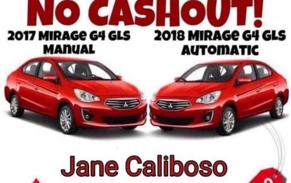 2018 mirage gls at ZERO DOWNPAYMENT for sale