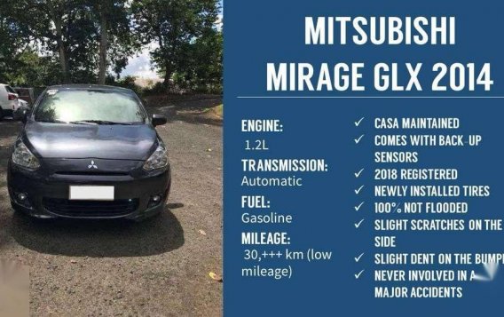 Mitsubishi Mirage GLX 2014