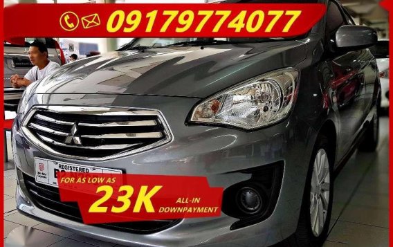 Avail our 23K LOWEST DOWN 2018 Mitsubishi Mirage G4 Glx Manual