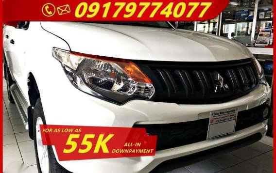 Promo as low as 55K DP 2018 Mitsubishi Strada Glx Manual Gls Automatic