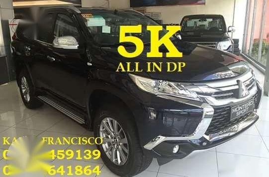 5K all in dp 2018 Mitsubishi MONTERO GLX MANUAL !! Apply Now !! kf1