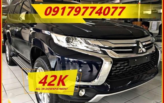 Lowest at 42K DOWN 2018 Mitsubishi Montero Sport Gls Automatic